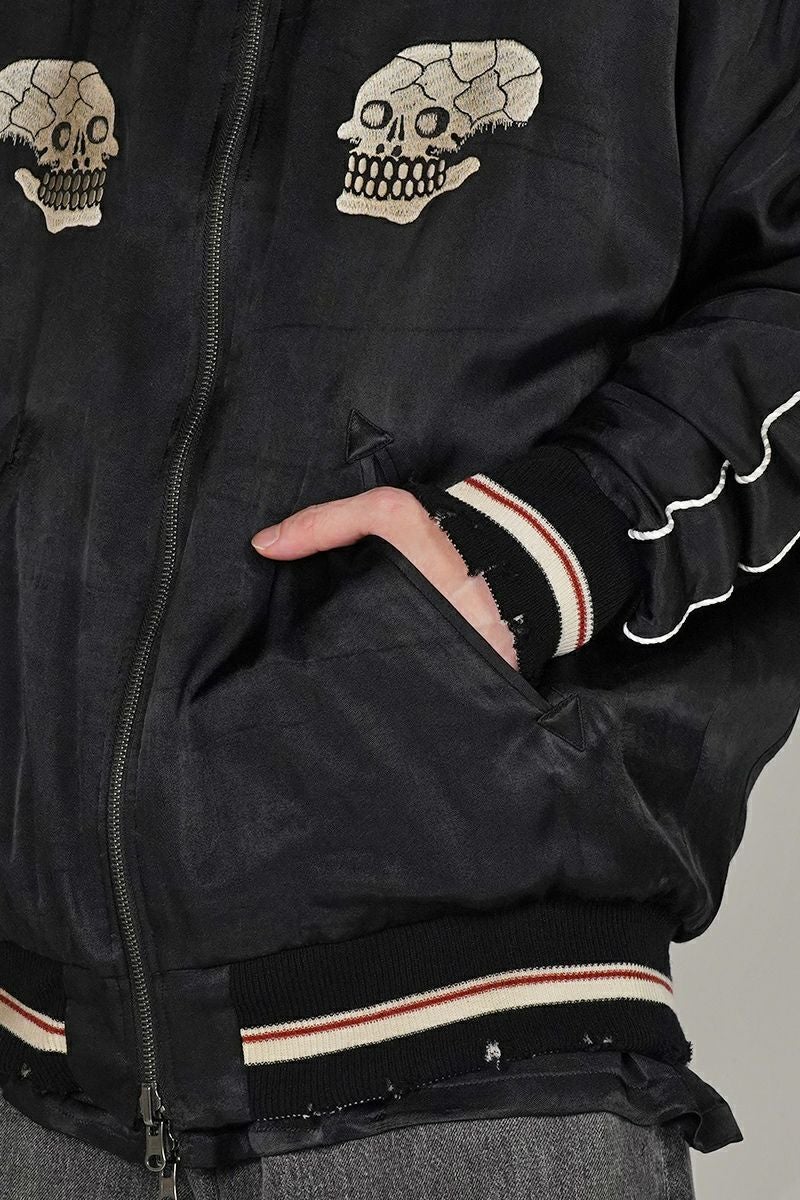 DAIRIKU(ダイリク)Skul Docking Vintage Ska Jumper スカルドッキングスカジャンパー 25SS JKT-9 -4