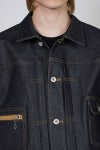 DAIRIKU(ダイリク)Rigid 2PKT Denim Jacket リジット2ポケットデニムジャケット 25SS NW-DNM1 -2