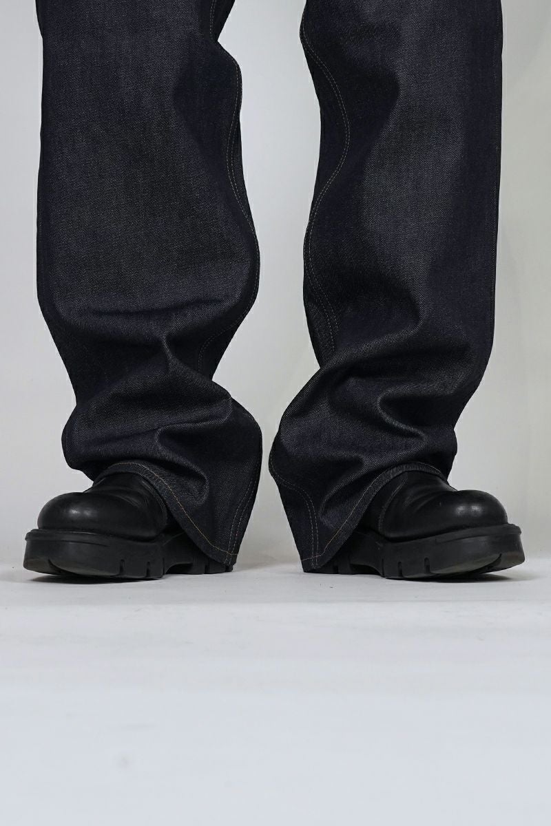 DAIRIKU(ダイリク)Wide Rigid Denim Pants ワイドリジットデニムパンツ 25SS NW-DNM-2 -4