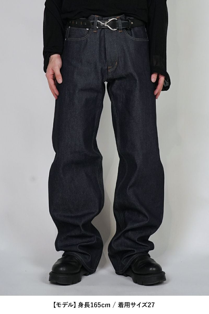 DAIRIKU(ダイリク)Wide Rigid Denim Pants ワイドリジットデニムパンツ 25SS NW-DNM-2 -7