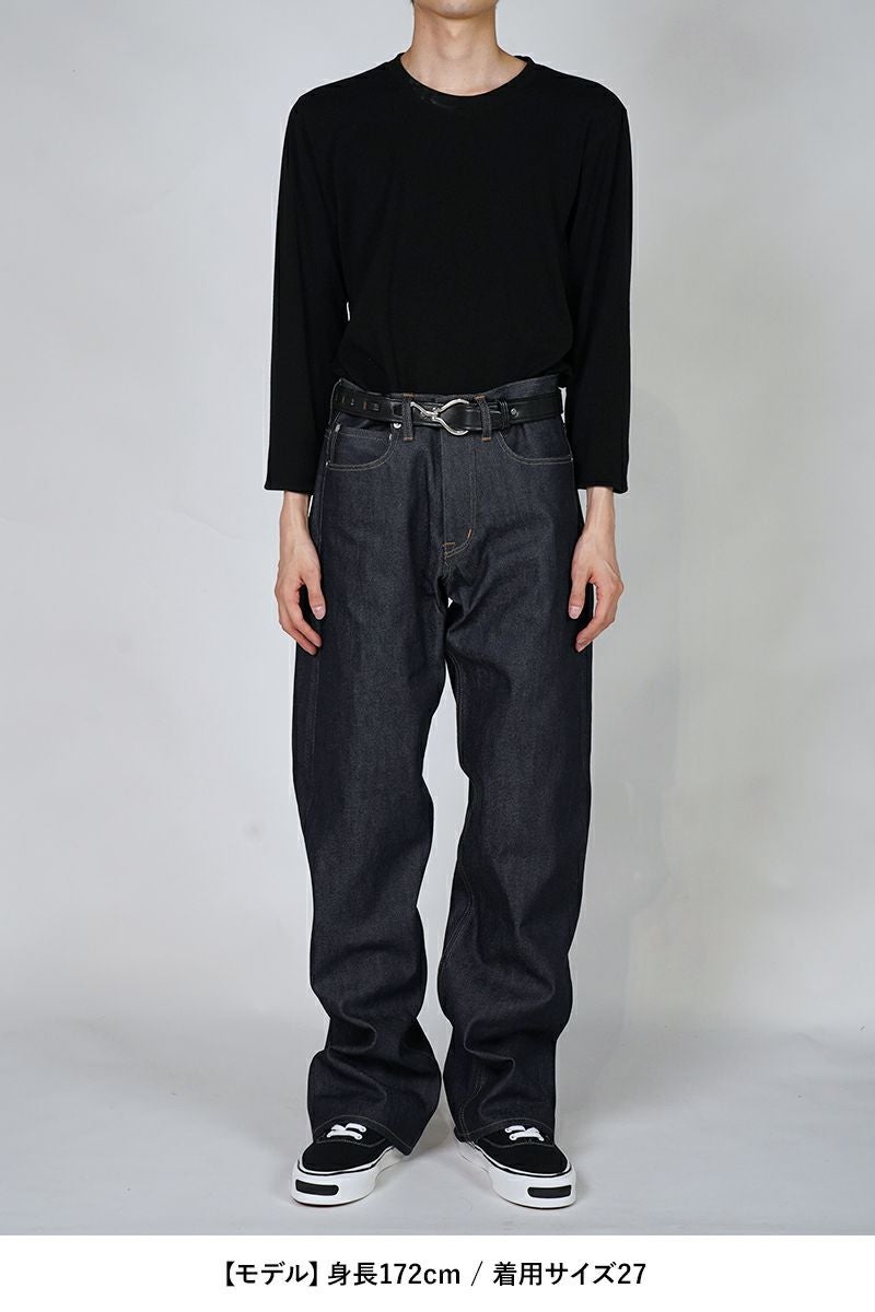 DAIRIKU(ダイリク)Straight Rigid Denim Pants ストレートリジッドデニムパンツ 25SS NW-DNM-3 -5