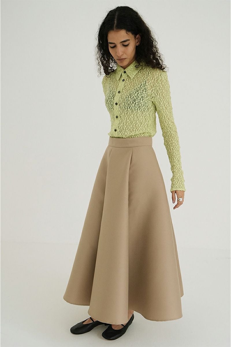 CLANE(クラネ)LADY LACE SHIRT レディーレースシャツ 18105-1102 -8