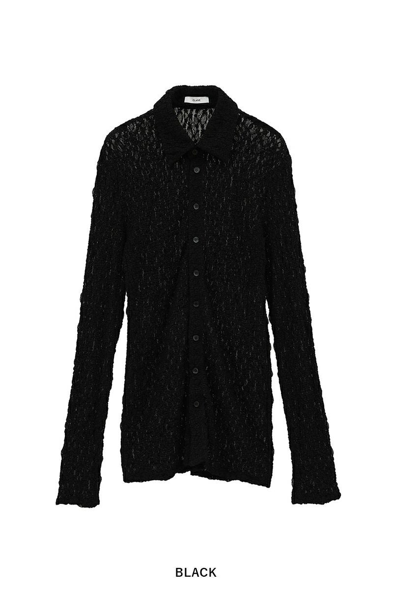 CLANE(クラネ)LADY LACE SHIRT レディーレースシャツ 18105-1102 -29