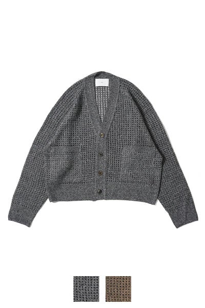 SUGARHILL(シュガーヒル)MOCK TWISTED YERN KNIT CARDIGAN モックツイステッドヤーンニットカーディガン 2541000604