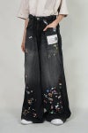 Maison MIHARA YASUHIRO(メゾン ミハラヤスヒロ)HUGE DETAIL STICKER JEANS フュージ ディティールステッカージーンズ B14PT072 -1