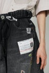Maison MIHARA YASUHIRO(メゾン ミハラヤスヒロ)HUGE DETAIL STICKER JEANS フュージ ディティールステッカージーンズ B14PT072 -2