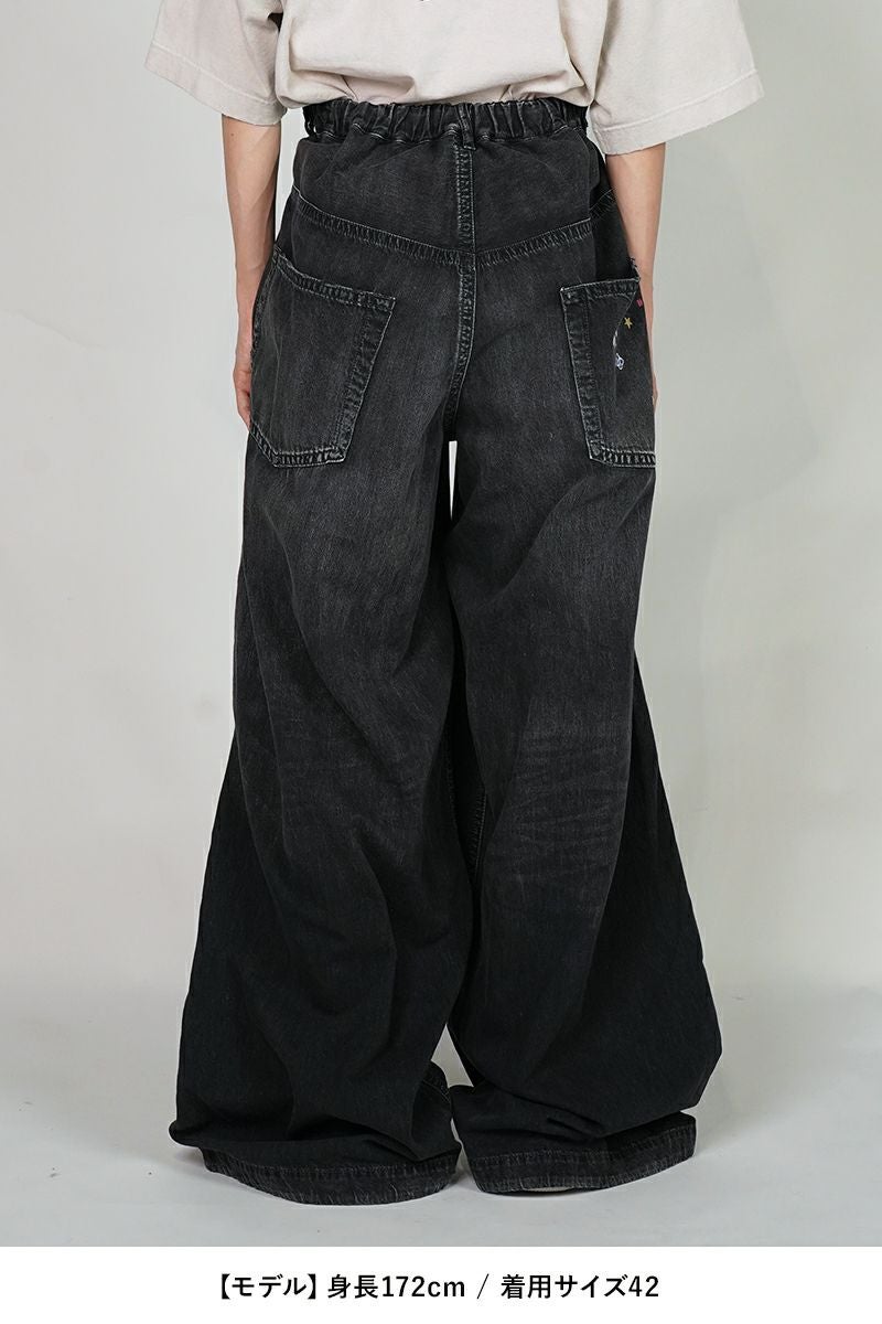 Maison MIHARA YASUHIRO(メゾン ミハラヤスヒロ)HUGE DETAIL STICKER JEANS フュージ ディティールステッカージーンズ B14PT072 -12