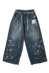 Maison MIHARA YASUHIRO(メゾン ミハラヤスヒロ)HUGE DETAIL STICKER JEANS フュージ ディティールステッカージーンズ B14PT072 -14