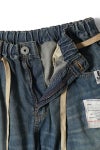 Maison MIHARA YASUHIRO(メゾン ミハラヤスヒロ)HUGE DETAIL STICKER JEANS フュージ ディティールステッカージーンズ B14PT072 -18