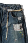 Maison MIHARA YASUHIRO(メゾン ミハラヤスヒロ)HUGE DETAIL STICKER JEANS フュージ ディティールステッカージーンズ B14PT072 -19