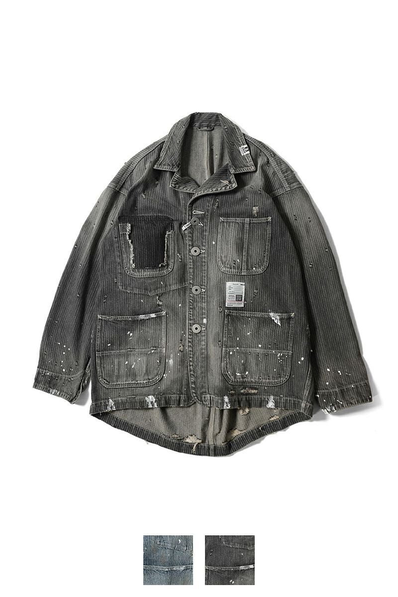 Maison MIHARA YASUHIRO(メゾン ミハラヤスヒロ)AGED CHORE JACKET エイジドチョアジャケット J14BL131