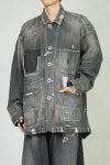 Maison MIHARA YASUHIRO(メゾン ミハラヤスヒロ)AGED CHORE JACKET エイジドチョアジャケット J14BL131 -1