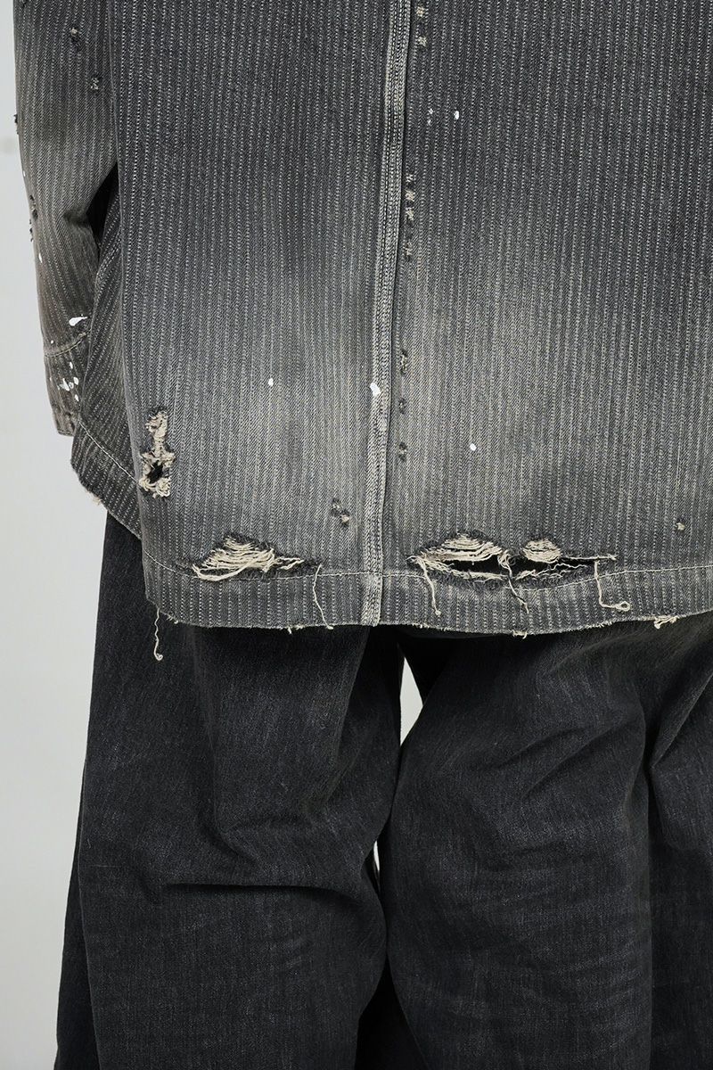 Maison MIHARA YASUHIRO(メゾン ミハラヤスヒロ)AGED CHORE JACKET エイジドチョアジャケット J14BL131 -6