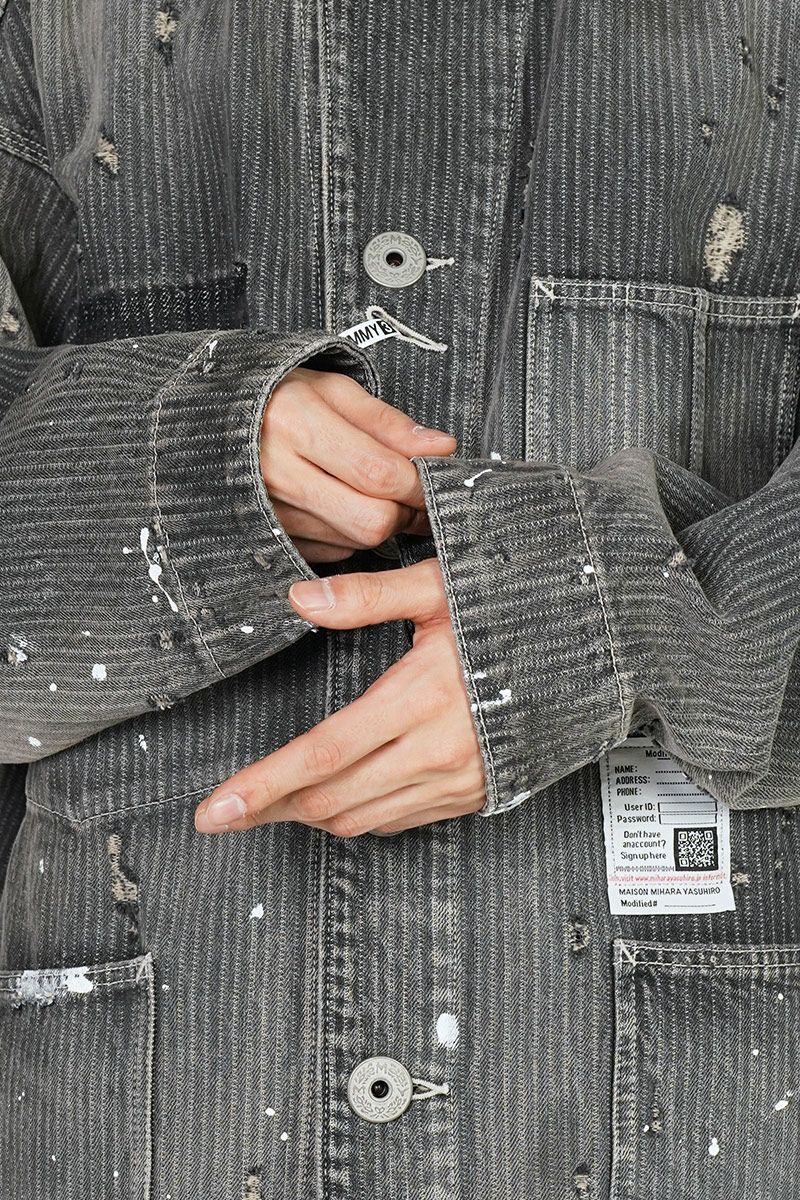 Maison MIHARA YASUHIRO(メゾン ミハラヤスヒロ)AGED CHORE JACKET エイジドチョアジャケット J14BL131 -7
