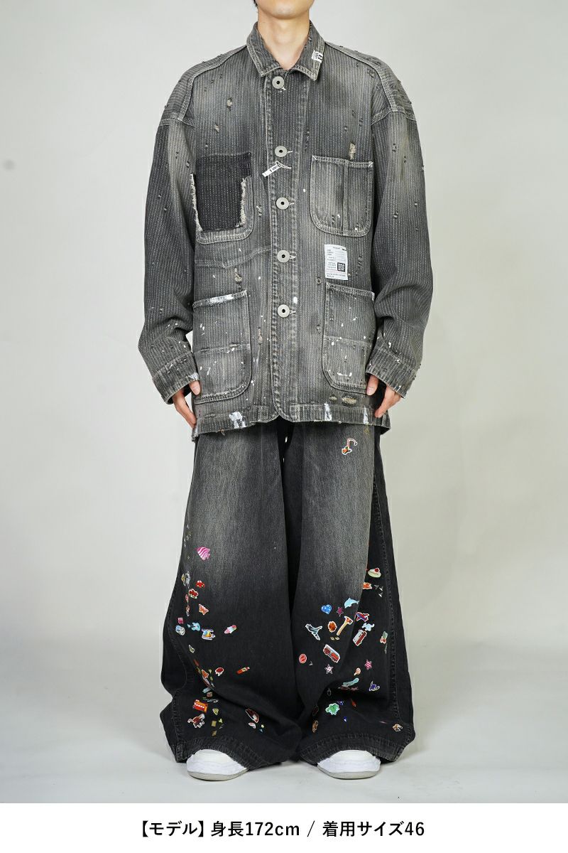 Maison MIHARA YASUHIRO(メゾン ミハラヤスヒロ)AGED CHORE JACKET エイジドチョアジャケット J14BL131 -8