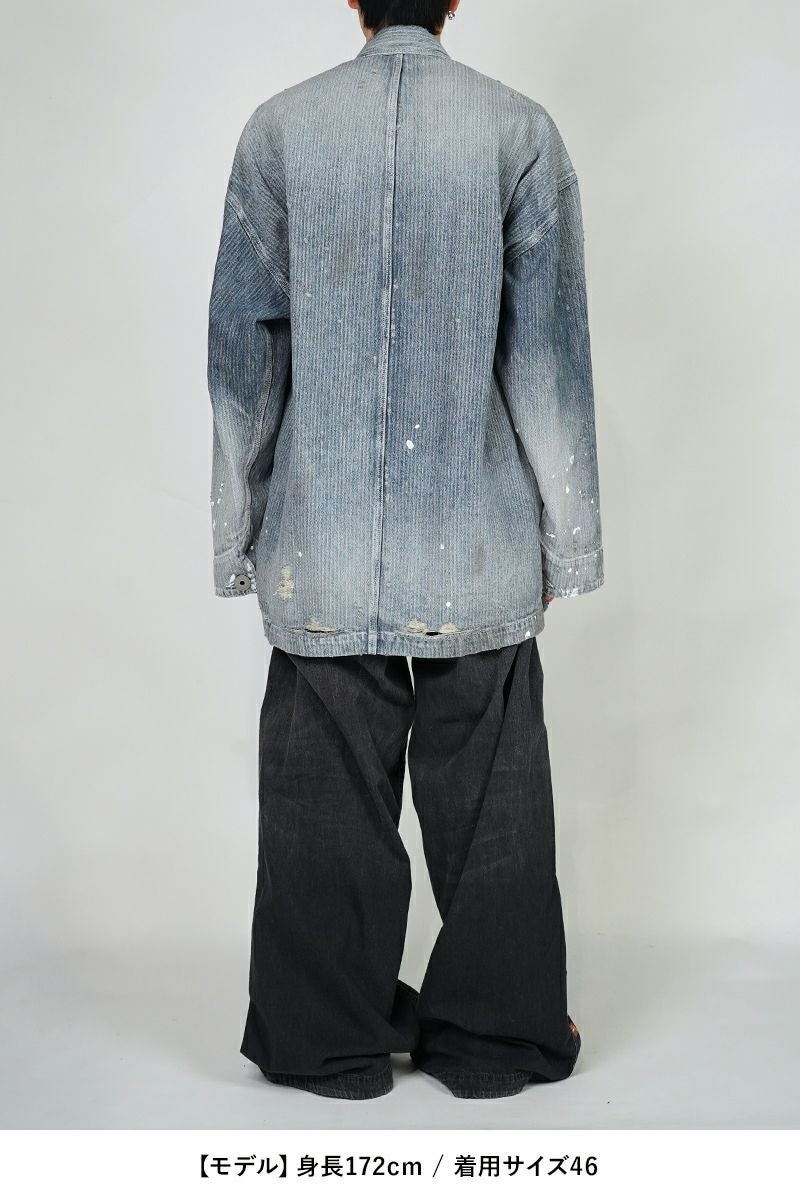 Maison MIHARA YASUHIRO(メゾン ミハラヤスヒロ)AGED CHORE JACKET エイジドチョアジャケット J14BL131 -11