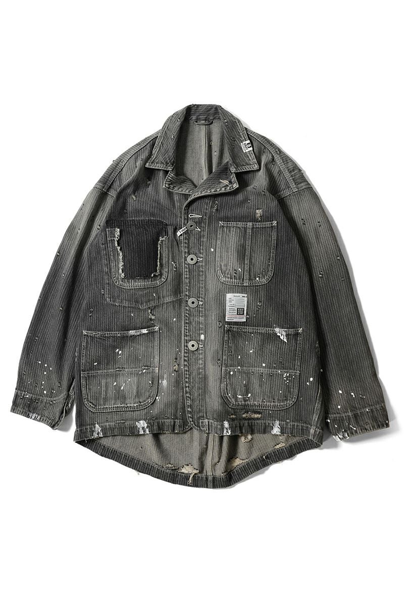 Maison MIHARA YASUHIRO(メゾン ミハラヤスヒロ)AGED CHORE JACKET エイジドチョアジャケット J14BL131 -15