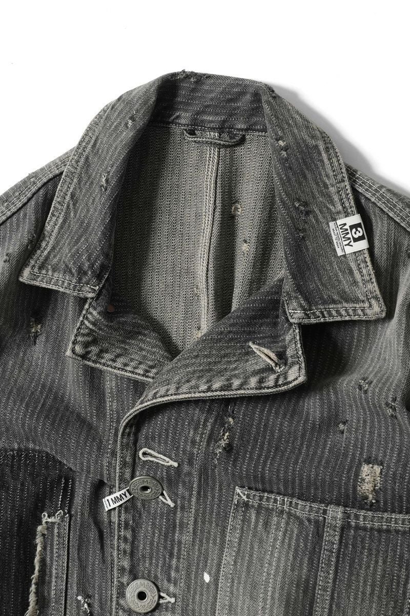 Maison MIHARA YASUHIRO(メゾン ミハラヤスヒロ)AGED CHORE JACKET エイジドチョアジャケット J14BL131 -17