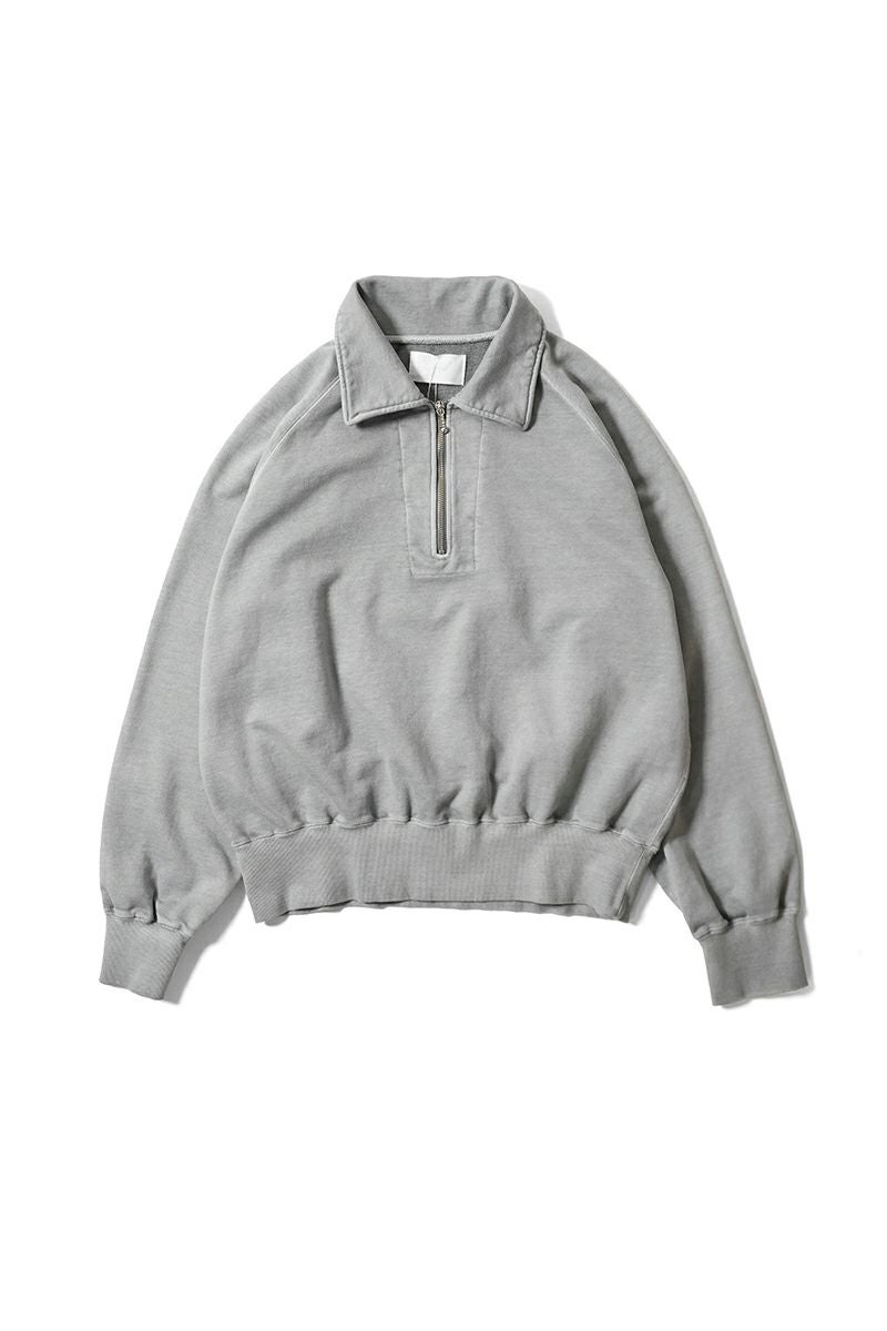 Rich I(リッチアイ)HALF ZIP COLLAR SWEAT ハーフジップカラースウェット Rich I-07-SW-01