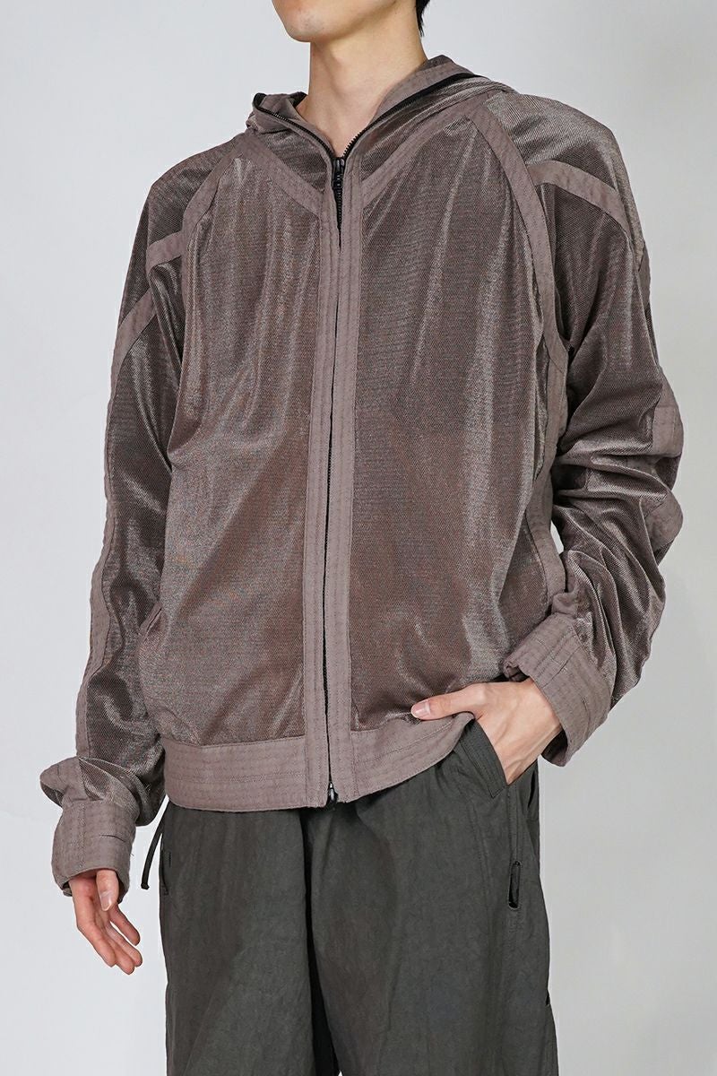 JIAN YE(ジェンイェ) | JIAN YE(ジェンイェ)MESH HOODIE 参 メッシュ