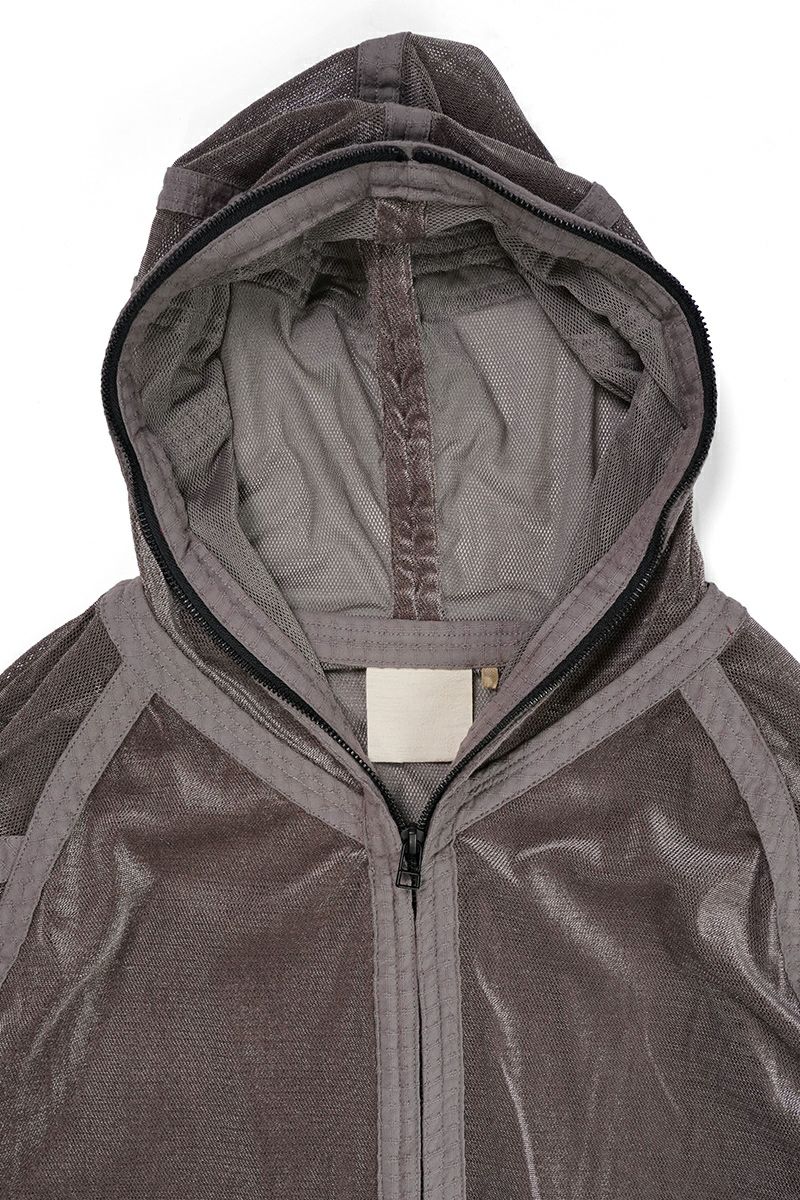 JIAN YE(ジェンイェ) | JIAN YE(ジェンイェ)MESH HOODIE 参 メッシュ