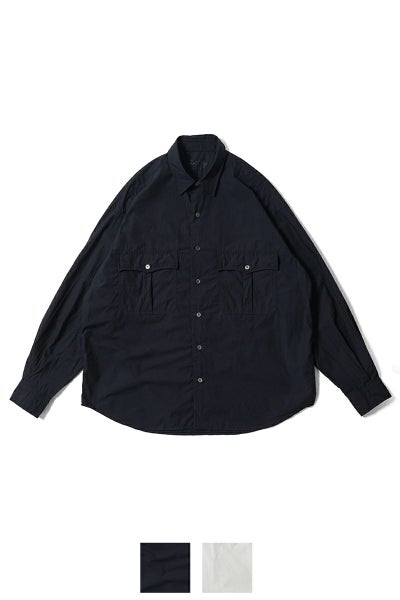 Porter Classic(ポータークラシック)ROLL UP COTTON SHIRT ロールアップコットンシャツ PC-016-3359