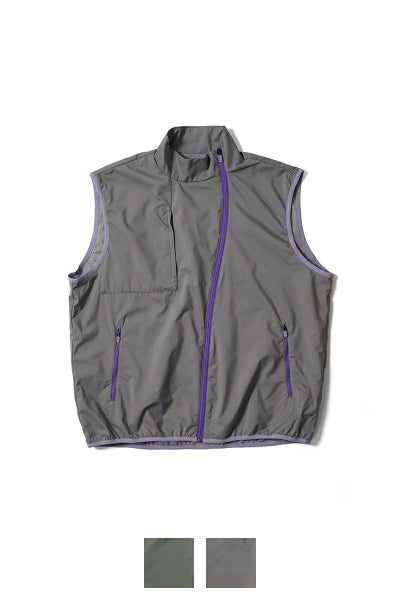 MARMOT(マーモット キャピタル)CURVE ZIP UP NYLON VEST カーブジップアップナイロンベスト 25SS-L3-09