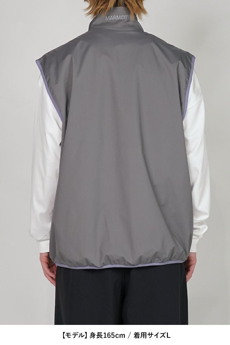 MARMOT(マーモット キャピタル)CURVE ZIP UP NYLON VEST カーブジップアップナイロンベスト 25SS-L3-09 -13