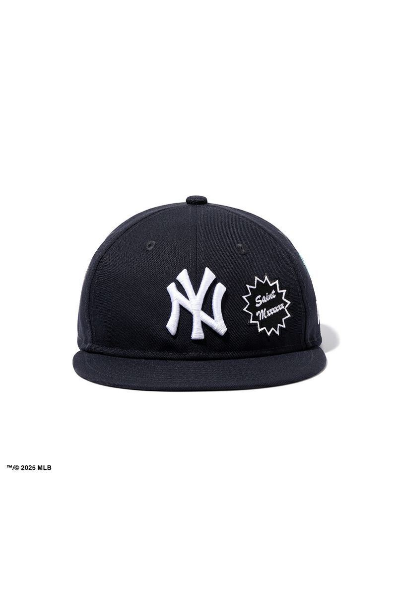 SAINT Mxxxxxx(セントマイケル)SM-HR8-0000-C50 / NE_CAP / YANKEES / NAVY ニューヨーク ヤンキース New Era ニューエラキャップ -1