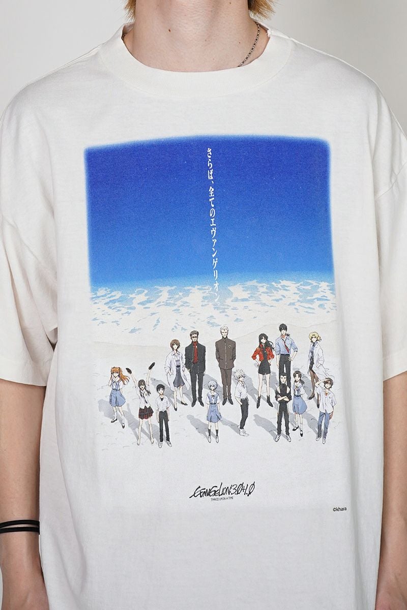 SAINT Mxxxxxx(セントマイケル)SM-HR8-0000-C12 / EV_SS TEE / BLUE / WHITE 半袖Tシャツ エヴァンゲリオン -2