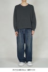 visvim(ビズビム)JUMBO SB SWEAT LS DMGD ジャンボスウェット長袖ダメージド 0125105010022 -5