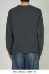 visvim(ビズビム)JUMBO SB SWEAT LS DMGD ジャンボスウェット長袖ダメージド 0125105010022 -9