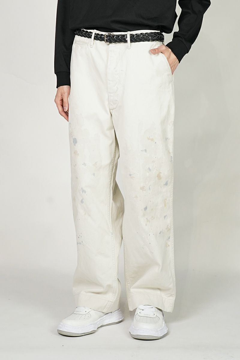 BOWWOW(バウワウ)STAINED WORK TROUSERS ステインドワークトラウザース BW251-SWT -1