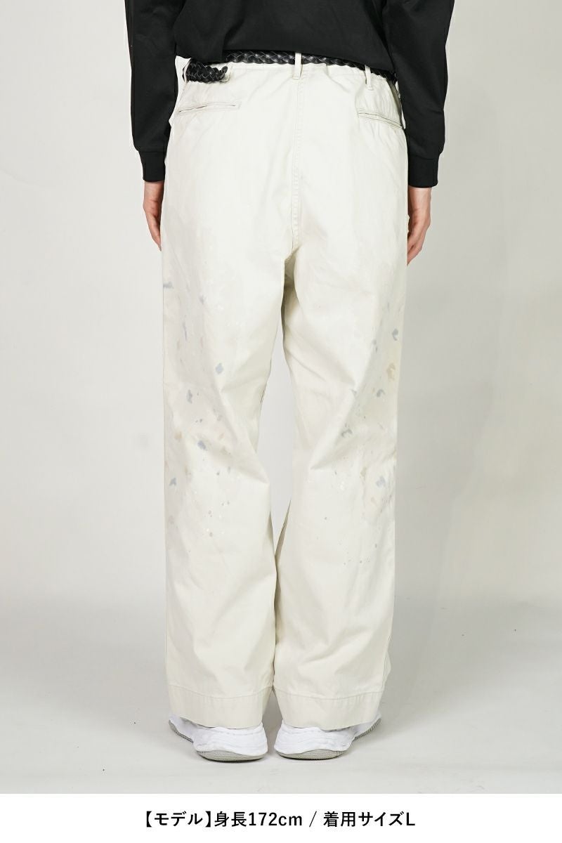 BOWWOW(バウワウ) | BOWWOW(バウワウ)STAINED WORK TROUSERS