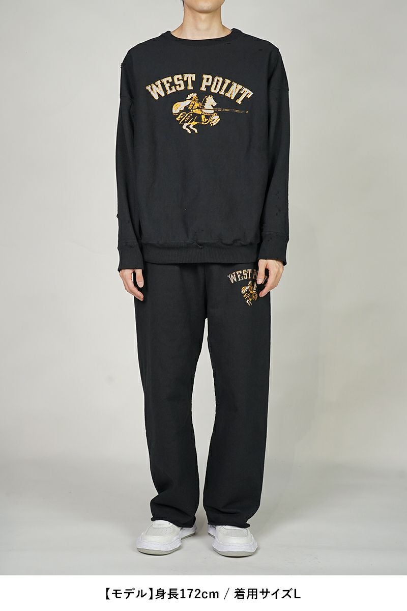 BOWWOW(バウワウ)WEST POINT SWEATPANTS ウェストポイントスウェットパンツ BW251-WPSP -5