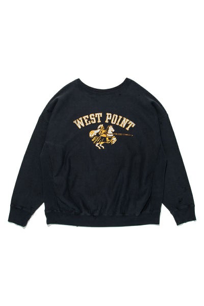 BOWWOW(バウワウ)WEST POINT SWEATSHIRT ウェストポイントスウェットシャツ BW251-WPSS