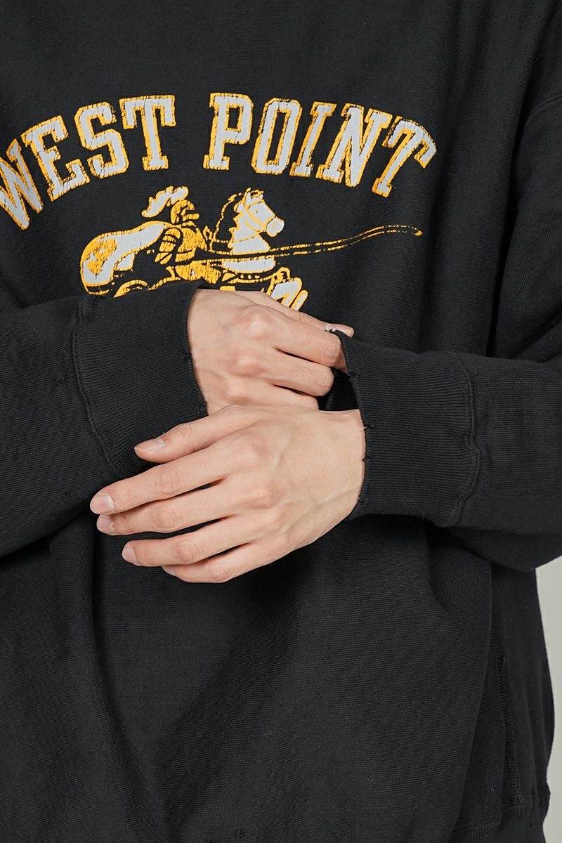 BOWWOW(バウワウ)WEST POINT SWEATSHIRT ウェストポイントスウェットシャツ BW251-WPSS -4