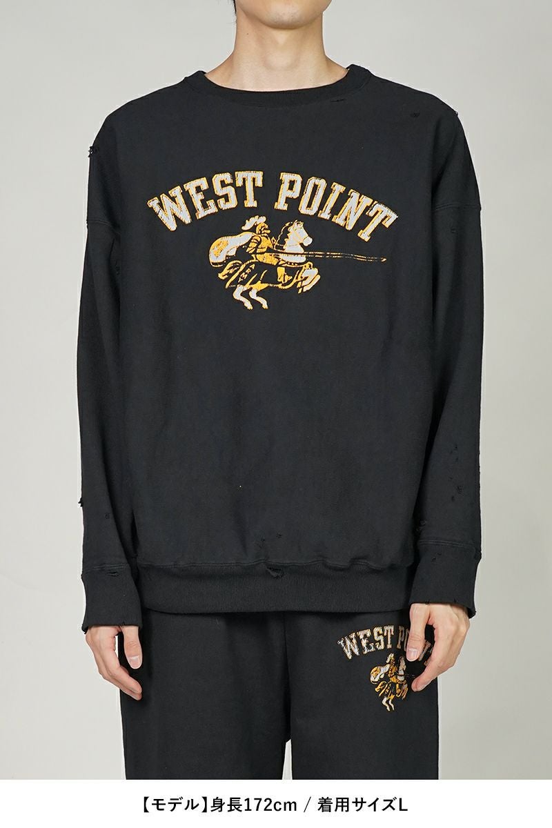 BOWWOW(バウワウ)WEST POINT SWEATSHIRT ウェストポイントスウェットシャツ BW251-WPSS -7