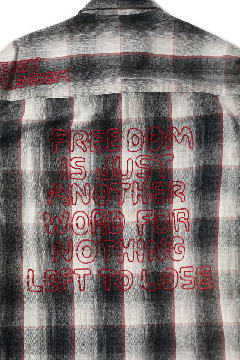 Maison MIHARA YASUHIRO(メゾン ミハラヤスヒロ)VINTAGE LIKE CHECK L/S SHIRTS ヴィンテージライクチェック長袖シャツ J14SH181 -19