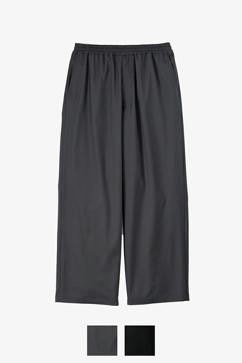 Graphpaper(グラフペーパー)Extra Fine Wool Easy Wide Pants エクストラファインウールイージーワイドパンツ GM251-40093B