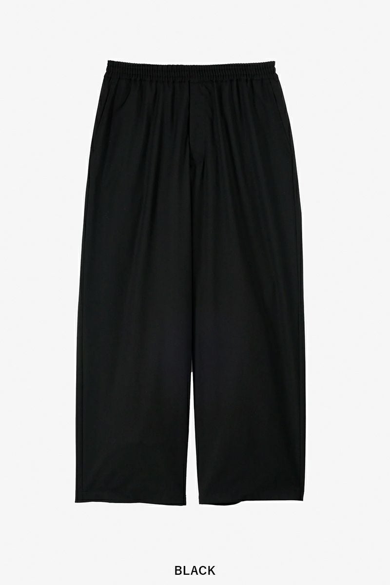 Graphpaper(グラフペーパー)Extra Fine Wool Easy Wide Pants エクストラファインウールイージーワイドパンツ GM251-40093B -4