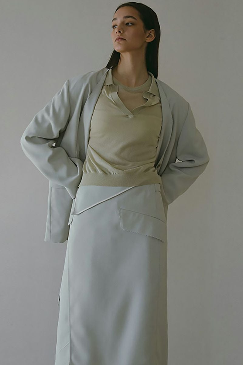 ETRE TOKYO(エトレトウキョウ)シアーポロニットプルオーバー 1225211058 -12