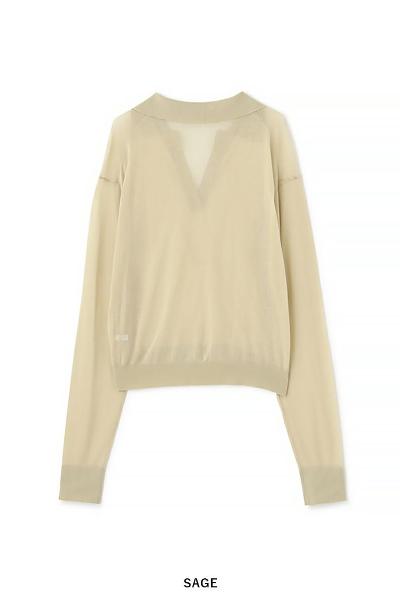 ETRE TOKYO(エトレトウキョウ)シアーポロニットプルオーバー 1225211058 -19