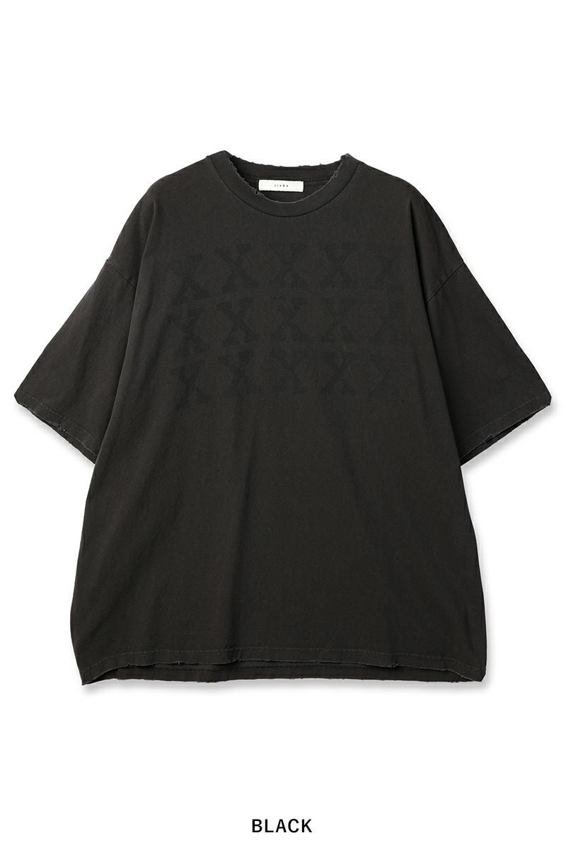JieDa(ジエダ)XXXXX DAMAGE PIGMENT TEE ダメージピグメントTシャツ Jie-25S-CT13-B -21