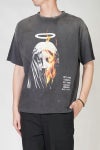 SAINT Mxxxxxx(セントマイケル)SM-HR8-0000-002 / SS TEE / DEVIL DADDY / BLACK Tシャツ