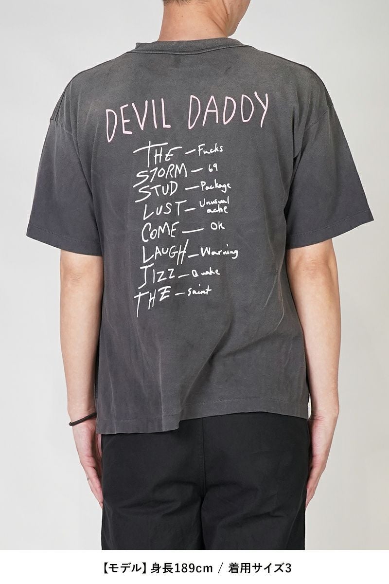 SAINT Mxxxxxx (セントマイケル) Devil Daddy Tee 【公式通販】