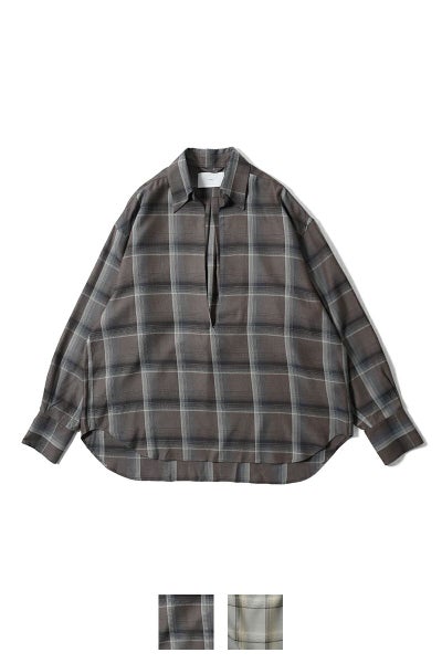 SUGARHILL(シュガーヒル)OMBRE SKIPPER BLOUSE オンブレスキッパーブラウス 2541000510