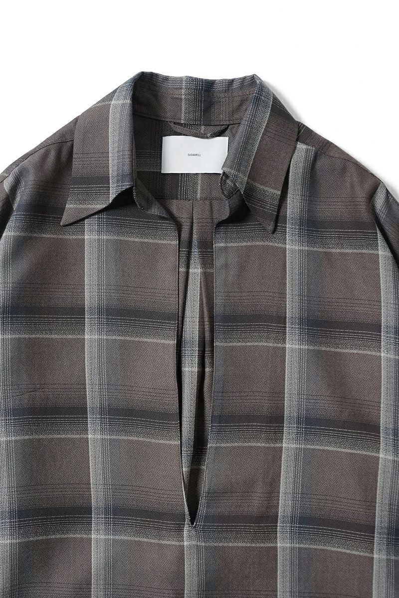 SUGARHILL(シュガーヒル)OMBRE SKIPPER BLOUSE オンブレスキッパーブラウス 2541000510 -16