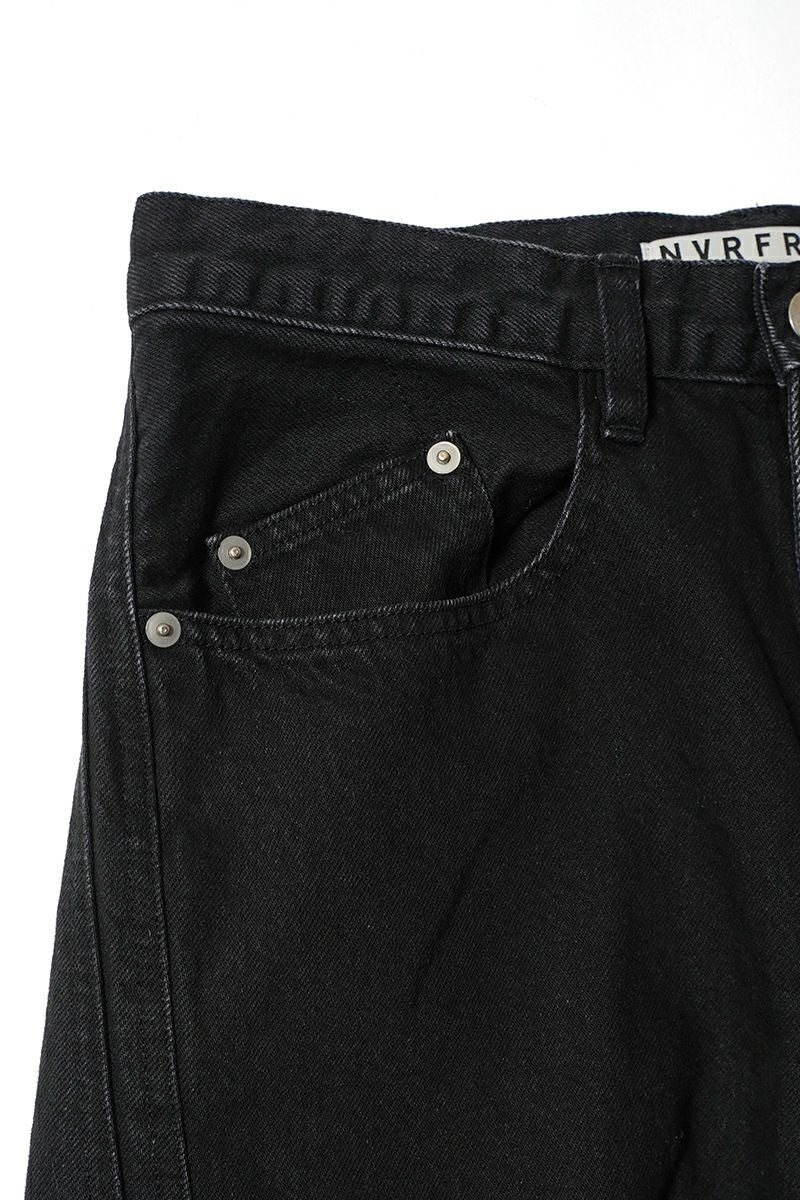 NVRFRGT(ネバーフォーゲット)3D TWISTED WIDE LEG JEANS 3Dツイステッドワイドレッグジーンズ NF251P14C -9