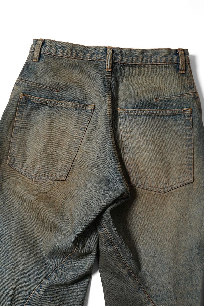 NVRFRGT(ネバーフォーゲット)3D TWISTED WIDE LEG JEANS 3Dツイステッドワイドレッグジーンズ NF251P14A -13